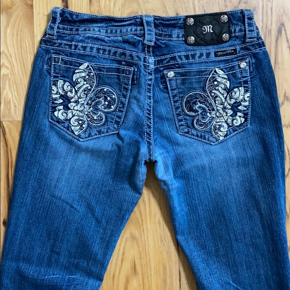 Miss Me Boot Cut Jeans - Picture 3 of 7